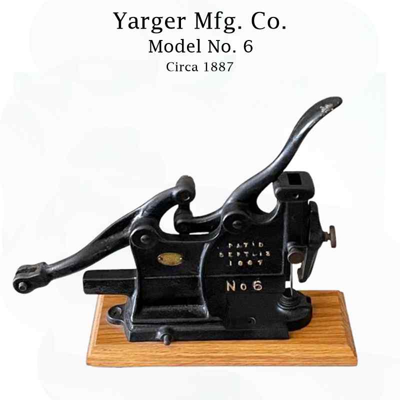 Yarger Stapler 1887
